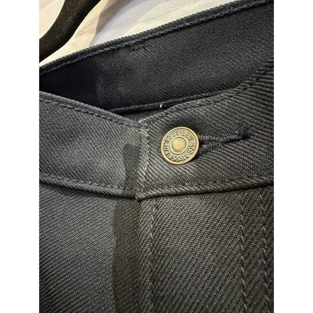 Levi's Black Polyester vintage gold label Jeans Men Size 38